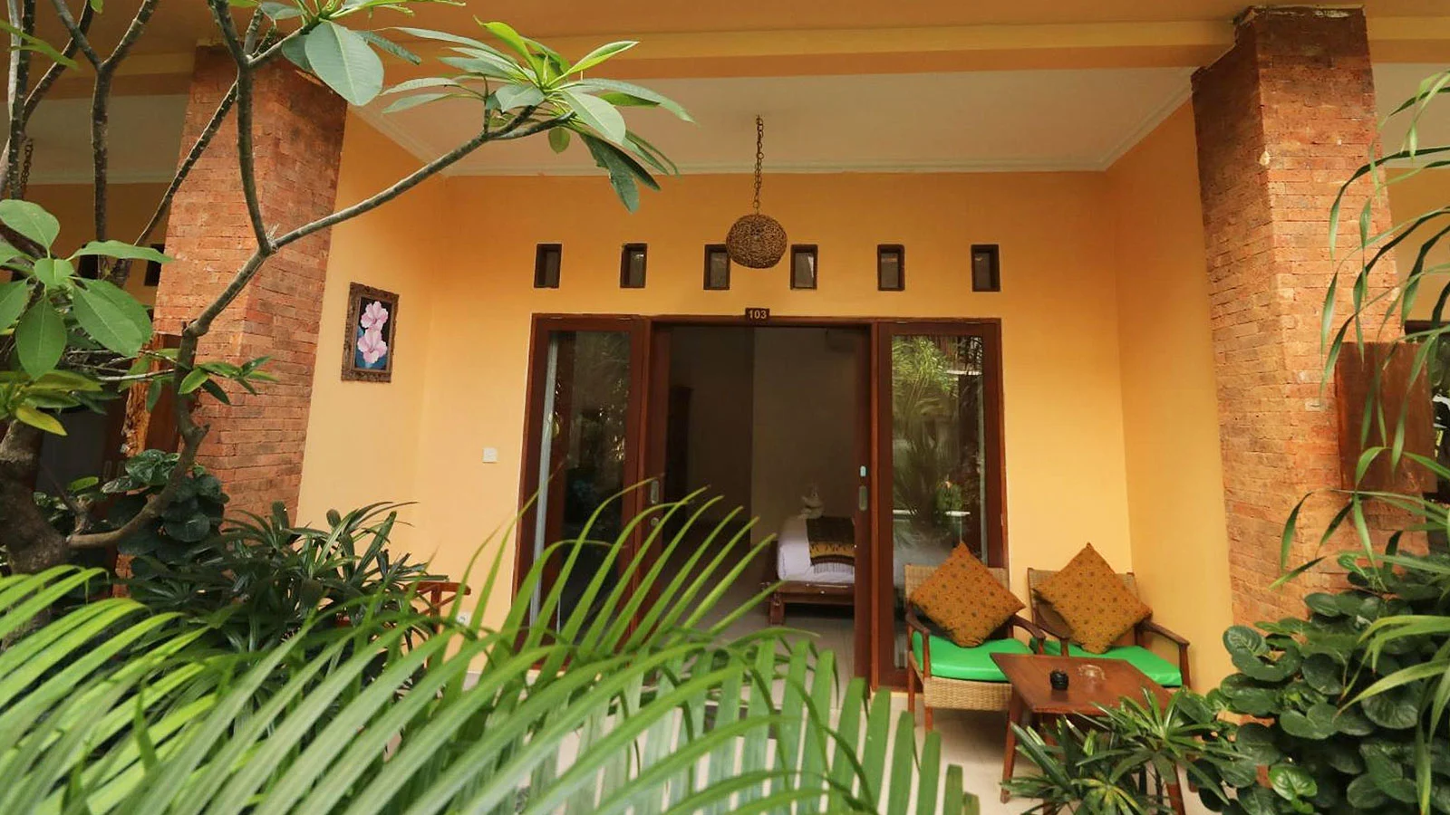 Deluxe Room Terrace Mina Pelasa Hotel Legian Bali